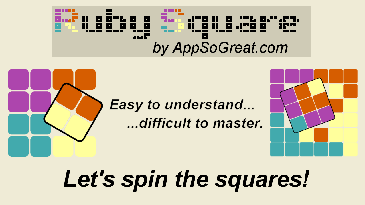 Ruby Square gameplay close-up