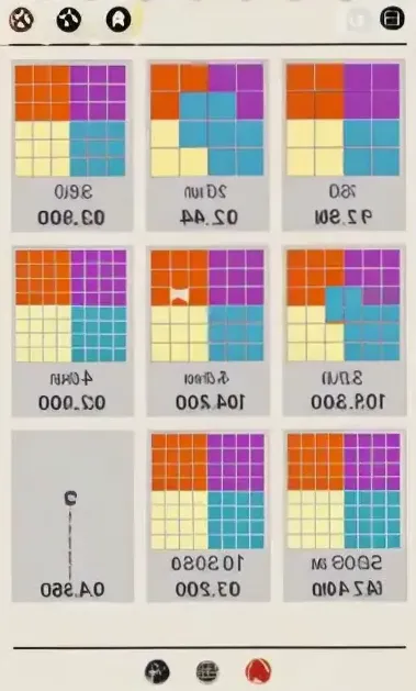 Ruby Square on a foldable